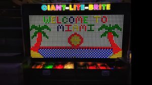 giant lite brite in orlando florida
