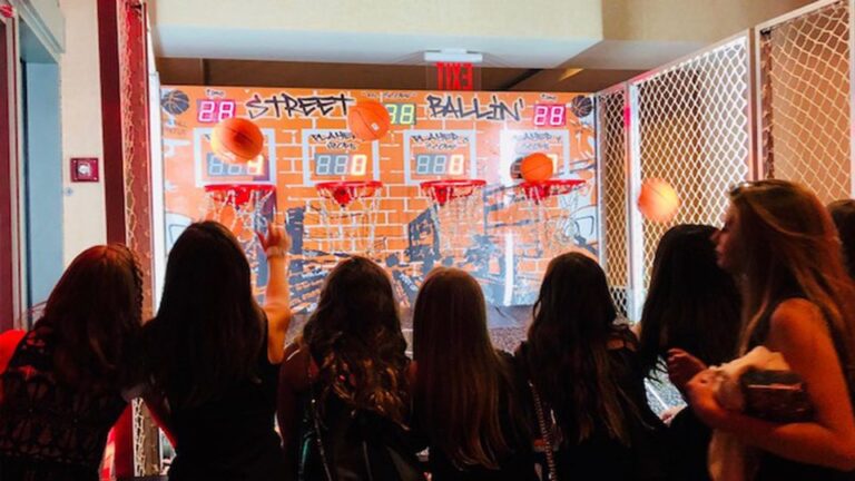4-player basketball game rental