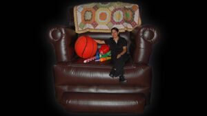 big chair inflatable photos