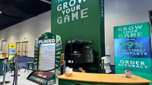Custom branded Giant Plinko Game, Orlando, Florida