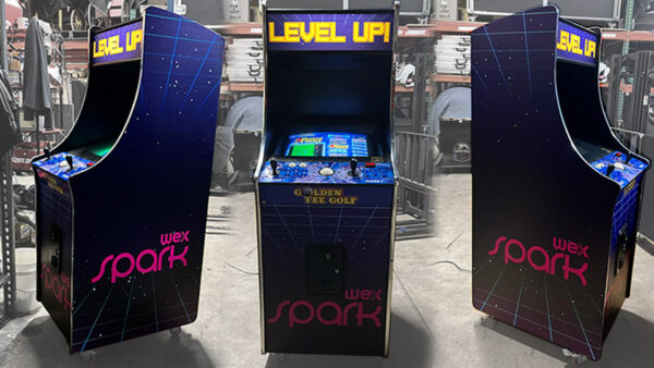 Branded Wrapped Classic Multicade Arcade Game Rental Custom Graphics Branded Wrapped Classic Multicade Arcade Game Rental Custom Graphics