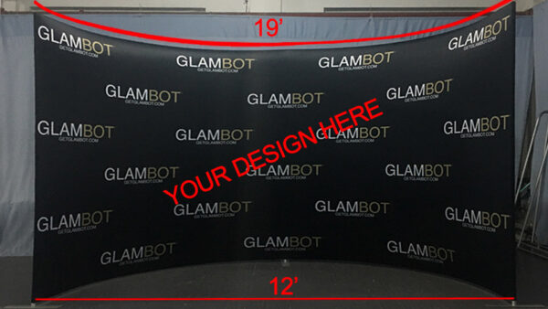 Custom 12 Wide curved backdrop Custom 12 Wide curved backdrop