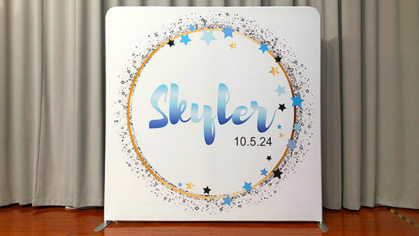Custom client backdrop Custom client backdrop