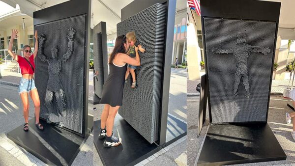 Giant Pin Art Game Rental Florida City of Delray2 Giant Pin Art Game Rental Florida City of Delray2