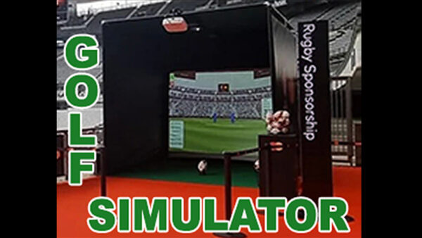 Golf Simulator button Golf Simulator button