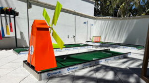 branded miniature golf corporate party rental in Orlando, Florida