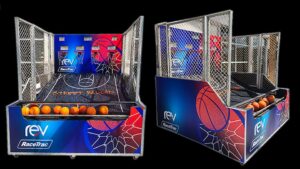 custom basketball game with branded wrap in Orlando, Florida