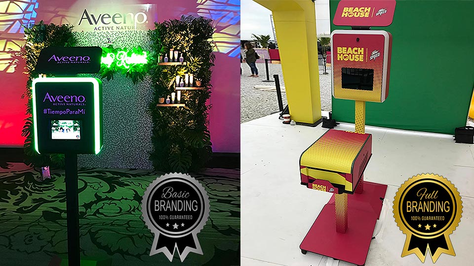 sample branded photo booths in orlando, florida